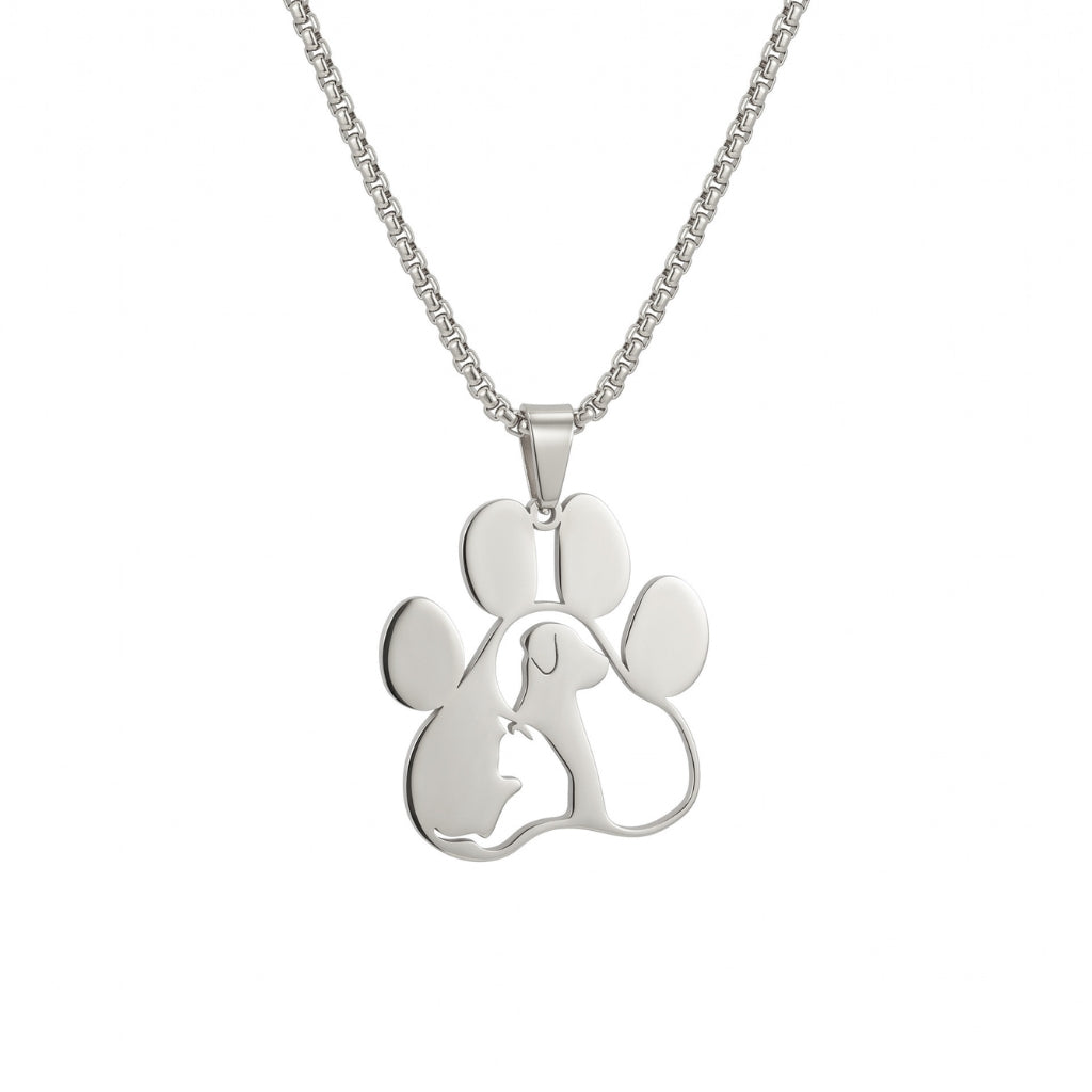 Pet Tribute Steel Pendant | Necklace