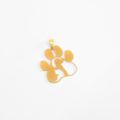 Pet Love Paw Print Necklace