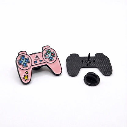 Retro PlayStation Controller (Pink) - Collectible Pin