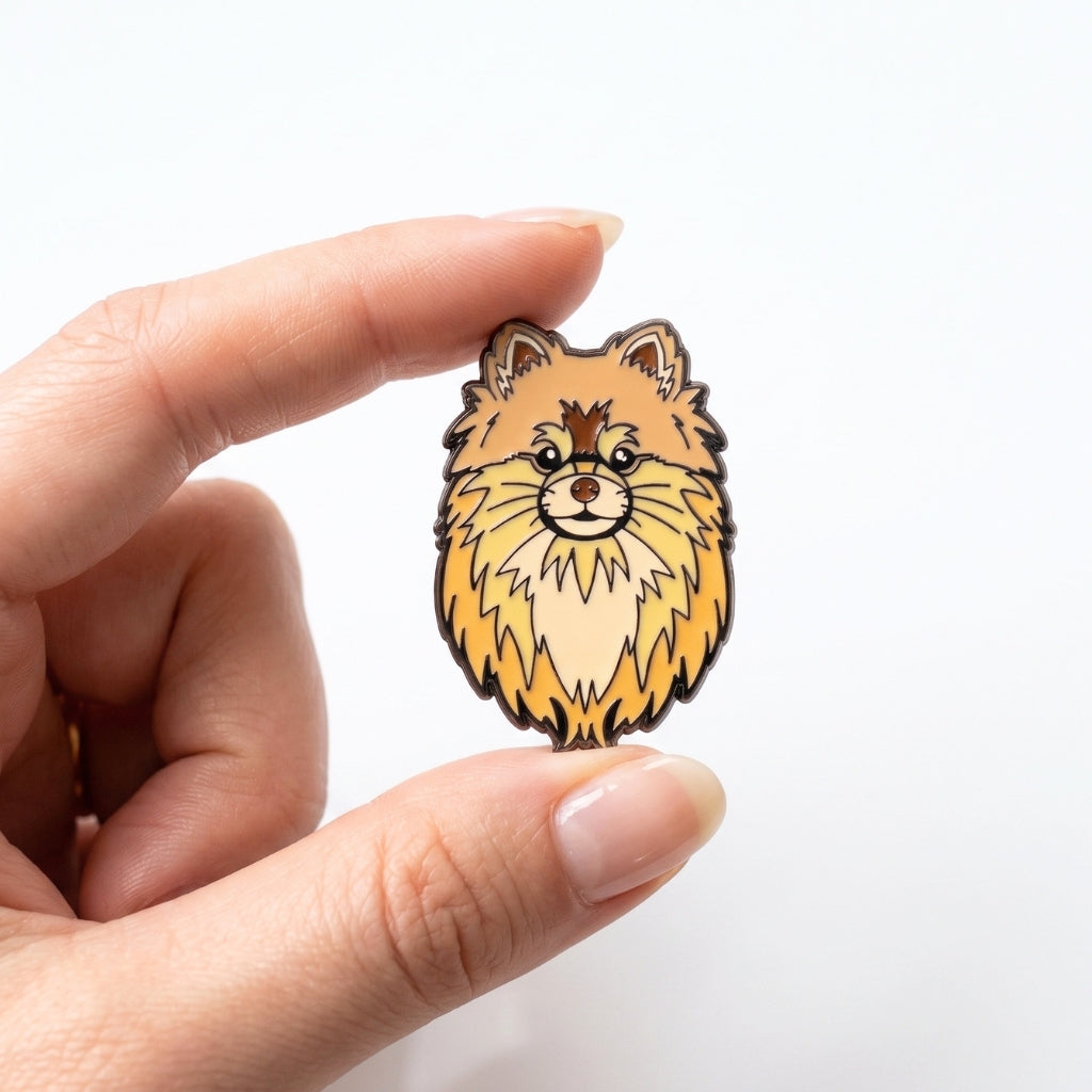 Pomeranian Dog | Collectible Pin
