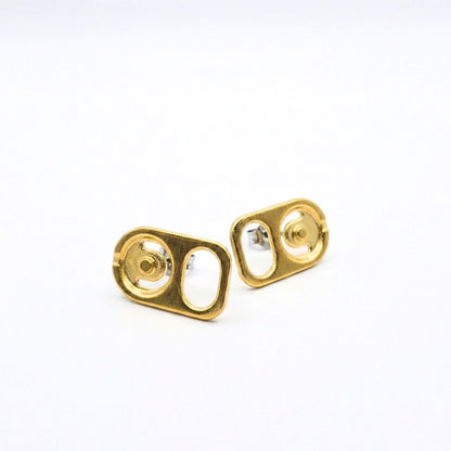 Pop Tab Stainless Steel Studs | Earrings
