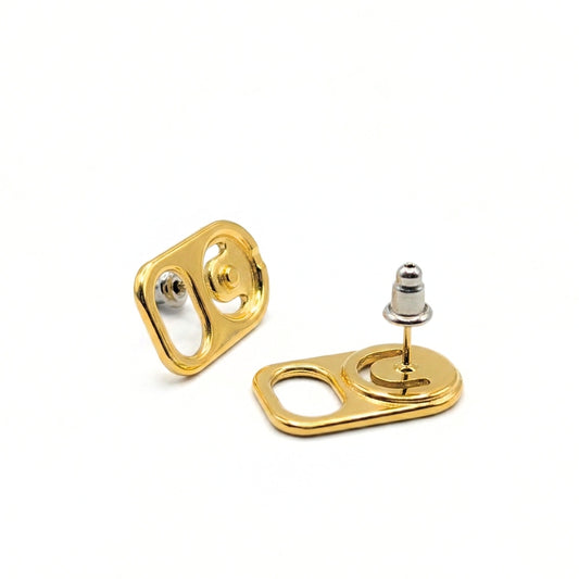 Pop Tab Stainless Steel Studs | Earrings