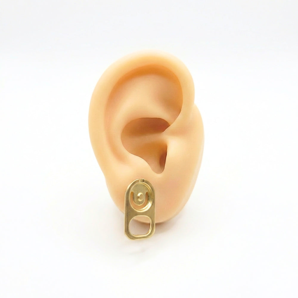 Pop Tab Stainless Steel Studs | Earrings