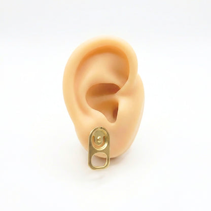 Pop Tab Stainless Steel Studs | Earrings
