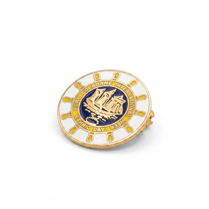 Port Colborne International Week - Ethnic Day [Vintage] | Collectible Pin