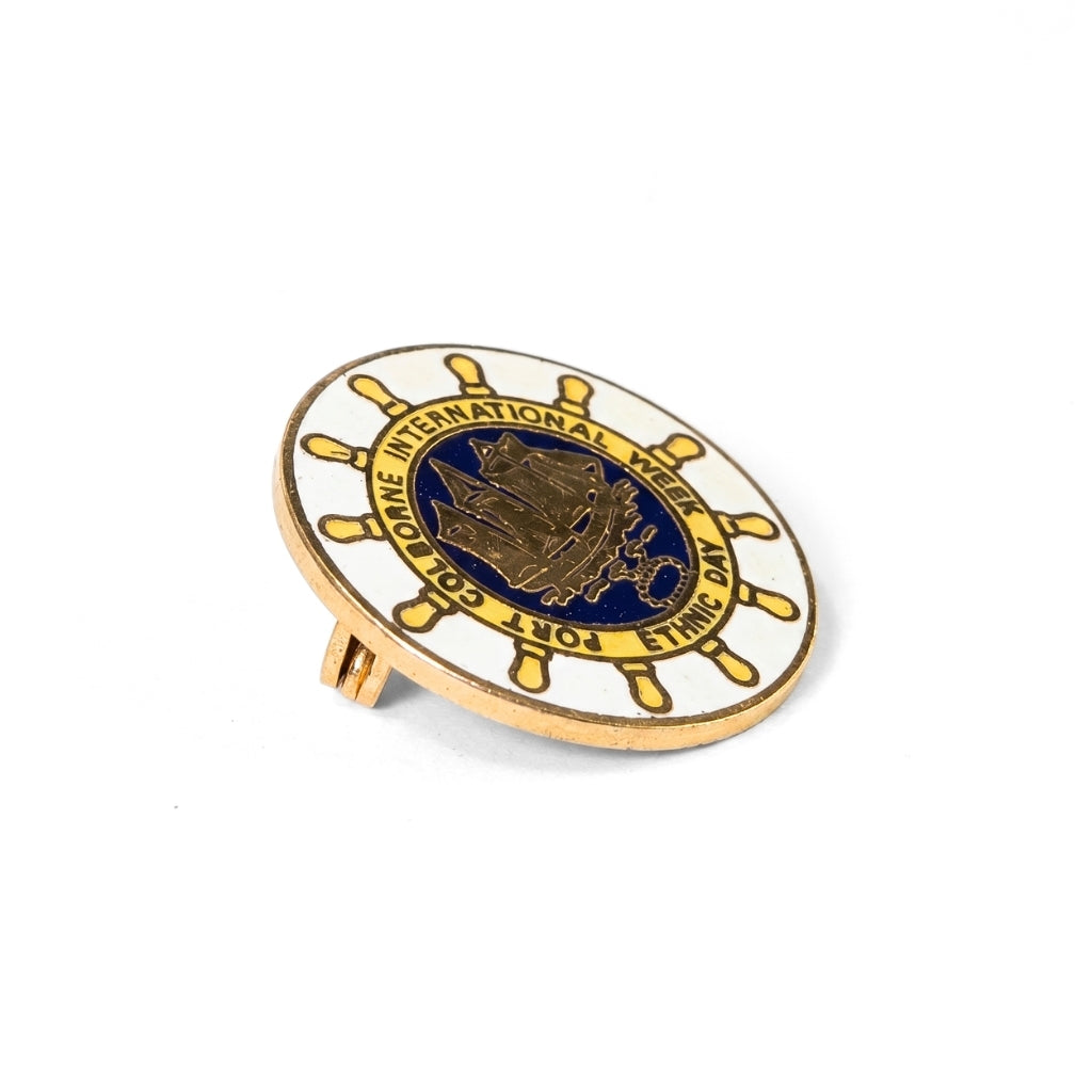 Port Colborne International Week - Ethnic Day [Vintage] | Collectible Pin