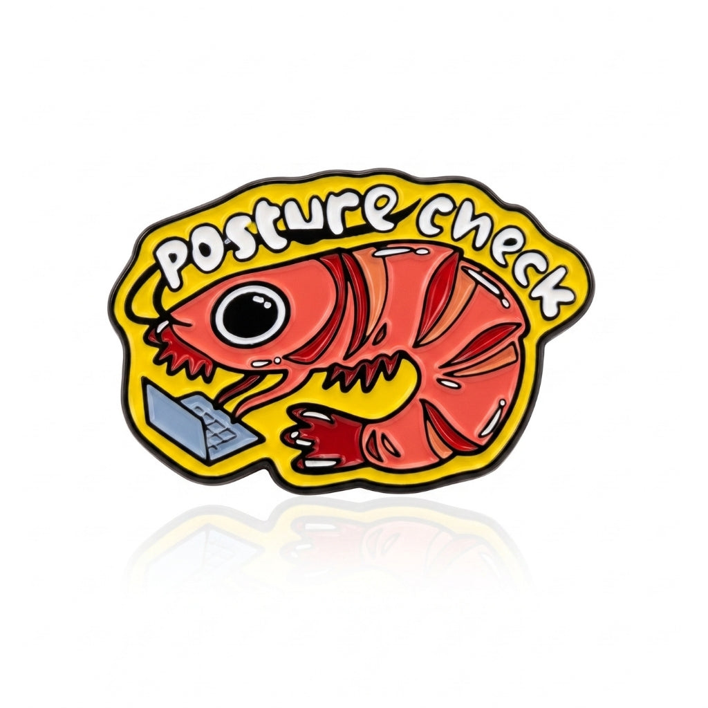 Posture Check | Collectible Pin