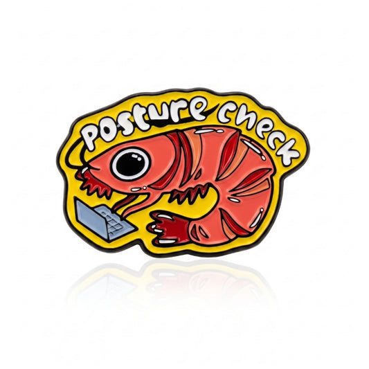 Posture Check | Collectible Pin