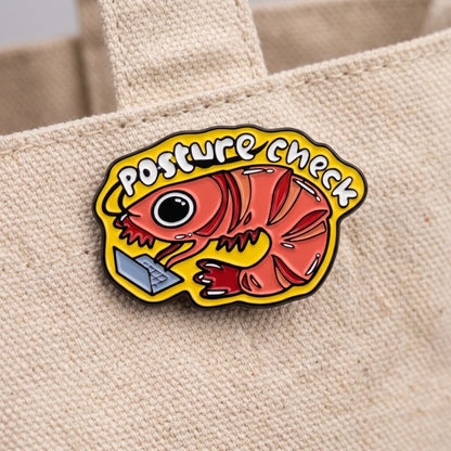 Posture Check | Collectible Pin