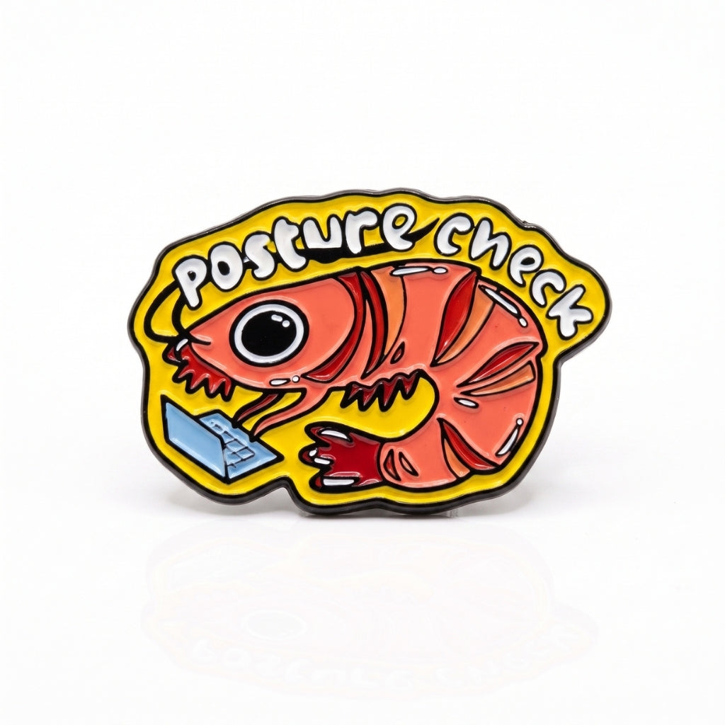 Posture Check | Collectible Pin