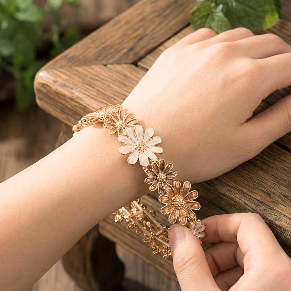 Prairie Daisy Golden Bloom | Bracelet