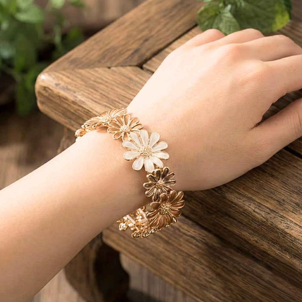 Prairie Daisy Golden Bloom | Bracelet