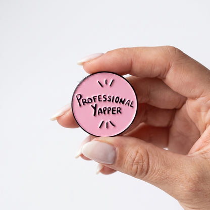 Professional Yapper | Collectible Pin