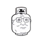 Propane Hank | Collectible Pin