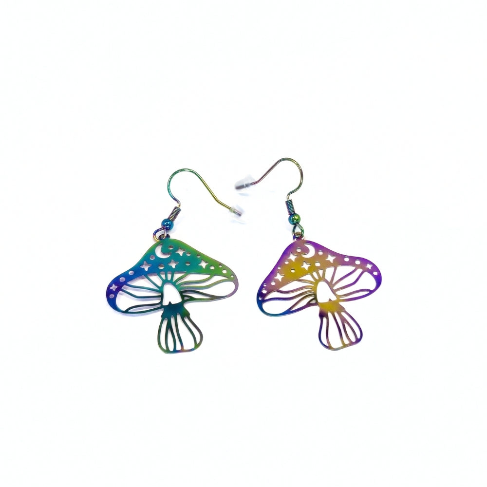 Champignons psychédéliques | Boucles d'oreilles