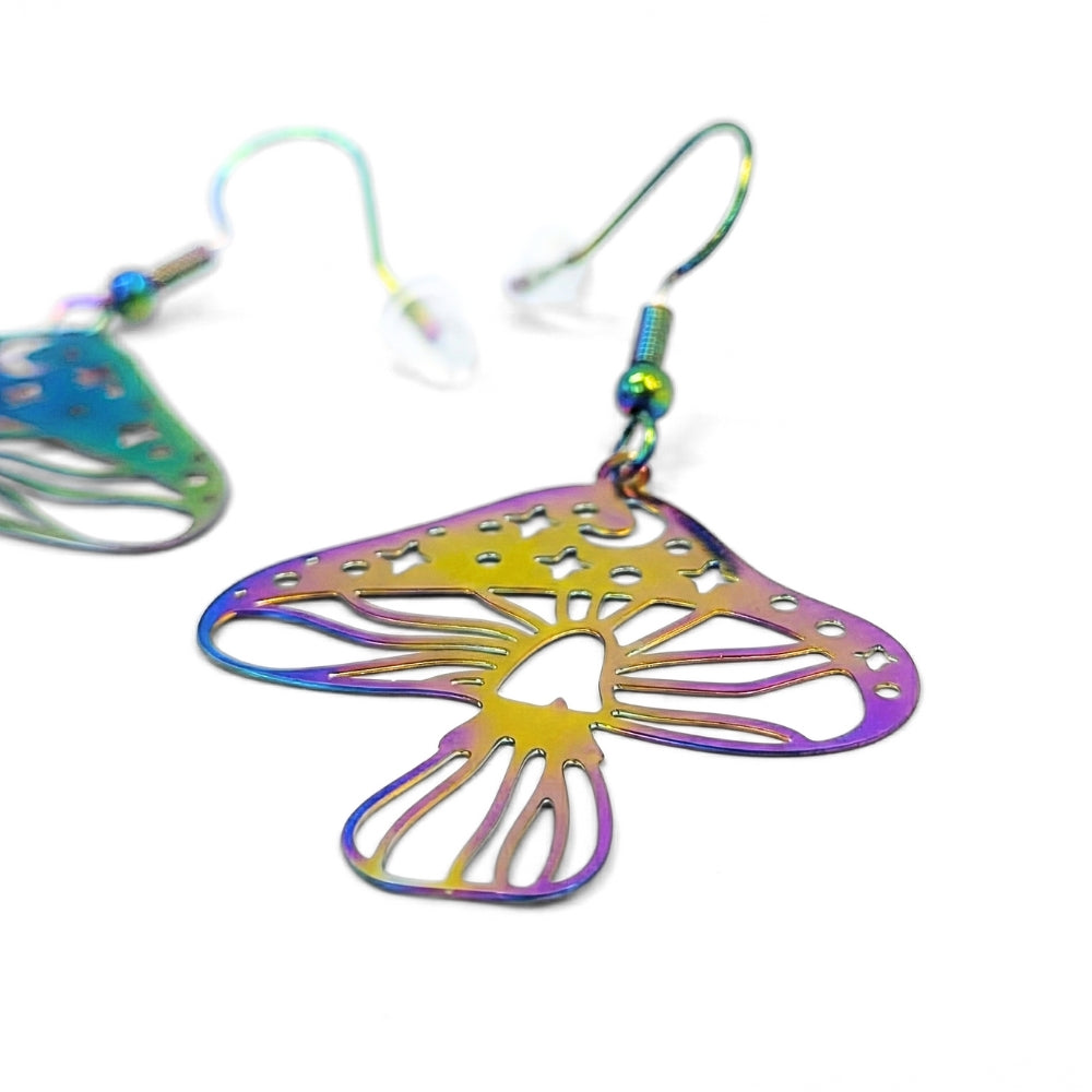 Champignons psychédéliques | Boucles d'oreilles