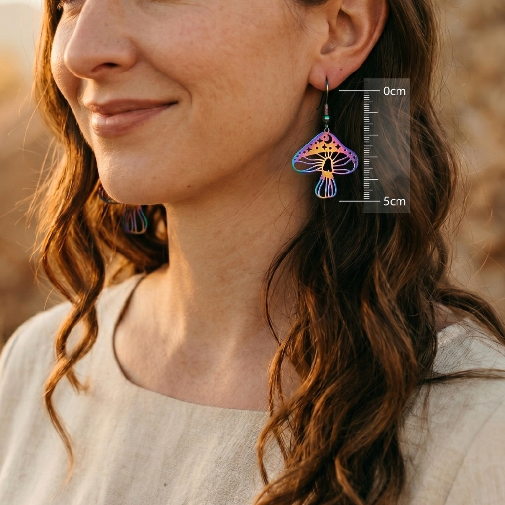 Psychedelic Mushrooms | Earrings
