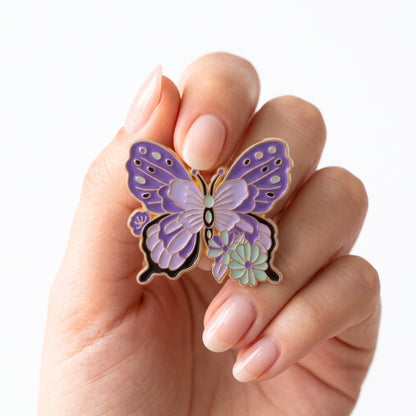 Purple Butterfly | Collectible Pin