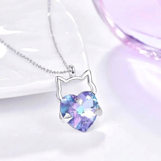 Purrfect Aurora Pendant | Necklace