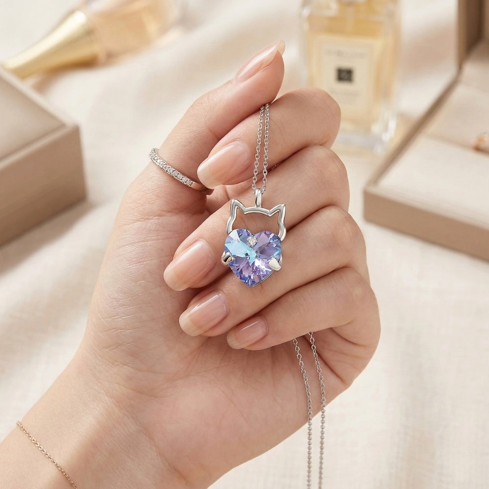 Purrfect Aurora Pendant | Necklace