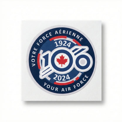 RCAF 100th Anniversary | Vinyl Sticker