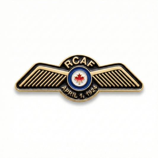 RCAF 1924 Centennial Flight Wings | Collectible Pin