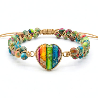 Rainbow Chakra Stone | Bracelet