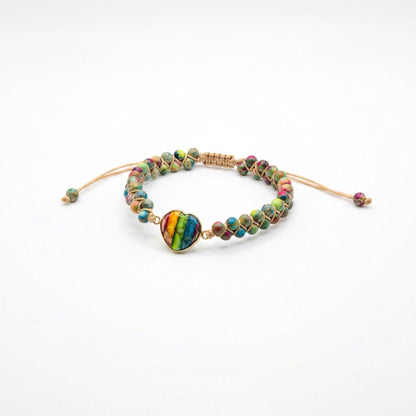 Rainbow Chakra Stone | Bracelet