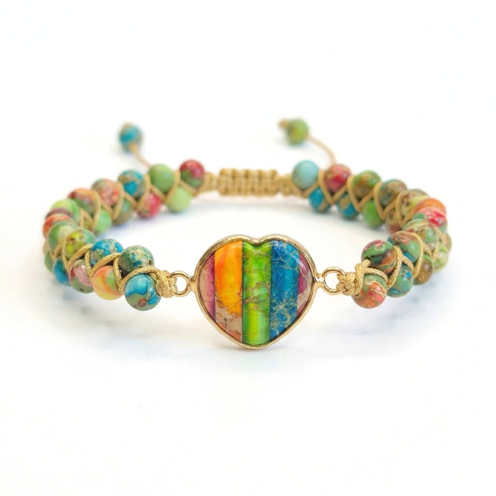 Rainbow Chakra Stone | Bracelet