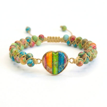 Rainbow Chakra Stone | Bracelet