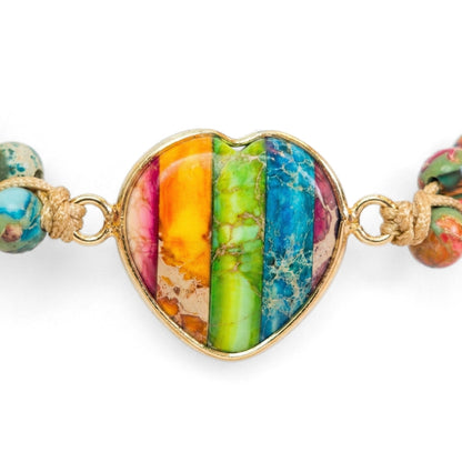 Rainbow Chakra Stone | Bracelet