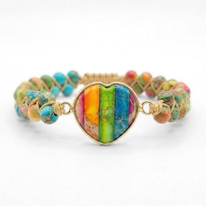Rainbow Chakra Stone | Bracelet