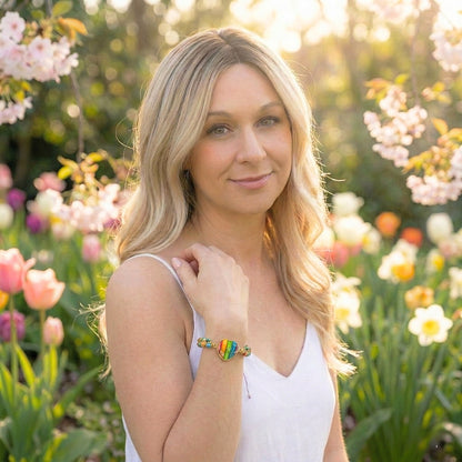 Rainbow Chakra Stone | Bracelet