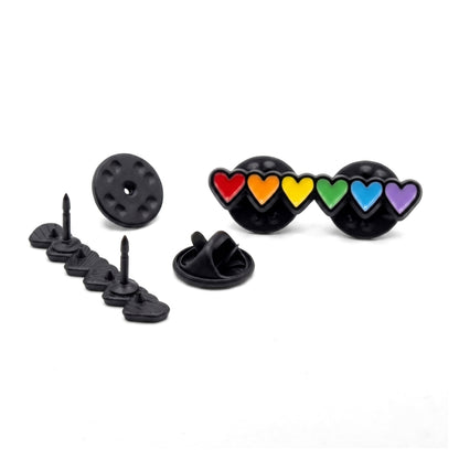 Rainbow Hearts | Collectible Pin