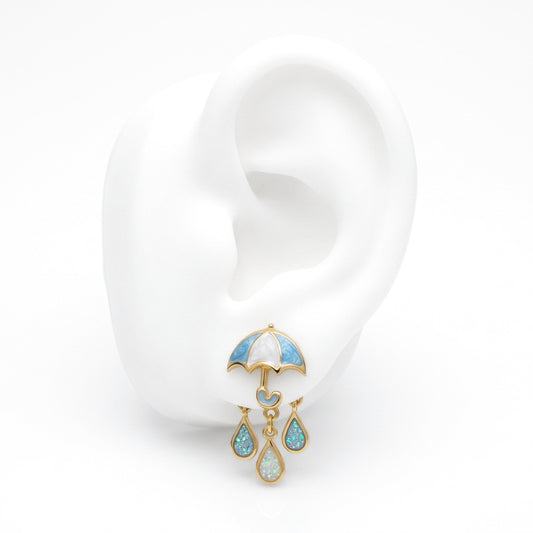 Rainy Days in Blue | Earrings