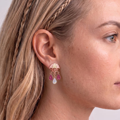 Rainy Days in Pink | Earrings