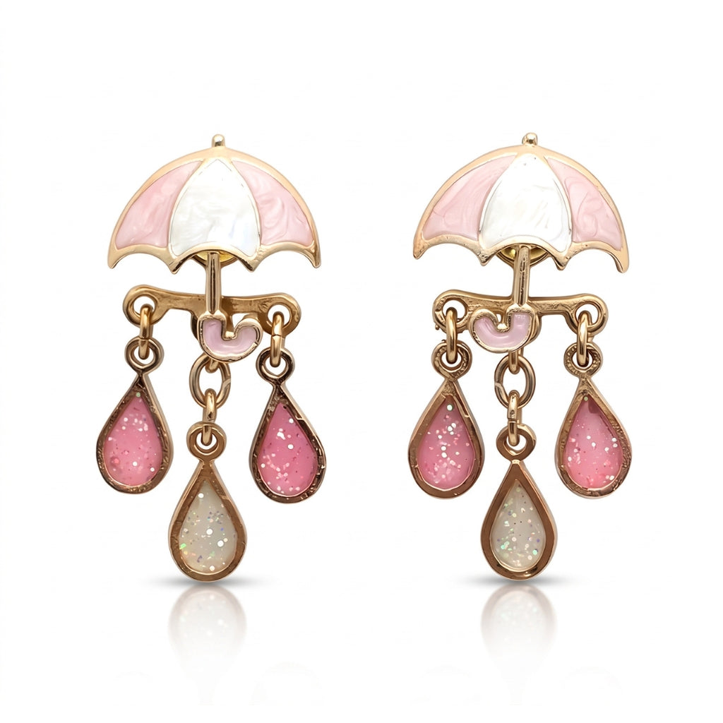 Rainy Days in Pink | Earrings