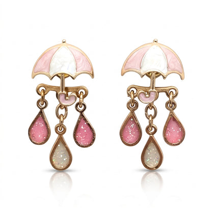 Rainy Days in Pink | Earrings