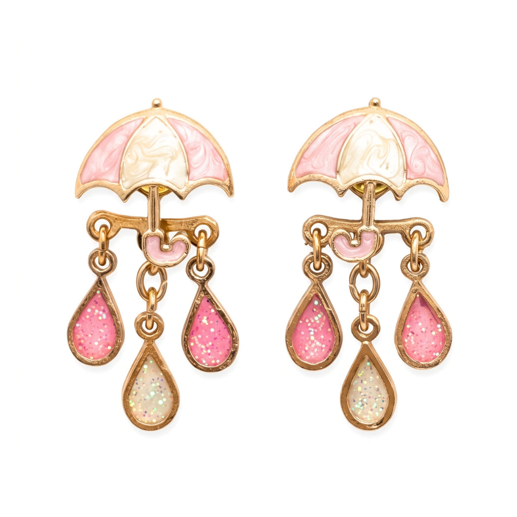 Rainy Days in Pink | Earrings