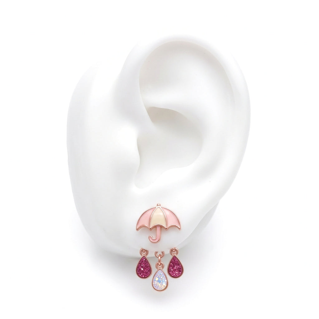 Rainy Days in Pink | Earrings