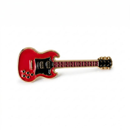 Electric Guitar (Red) | Collectible Pin