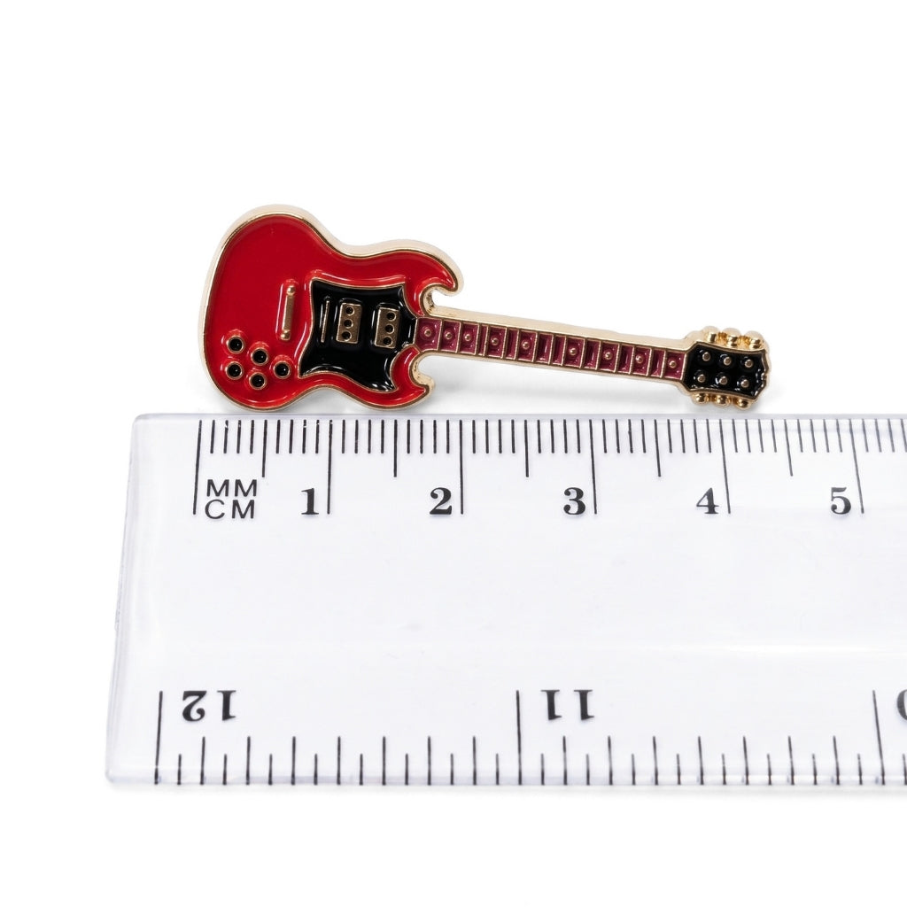 Electric Guitar (Red) | Collectible Pin