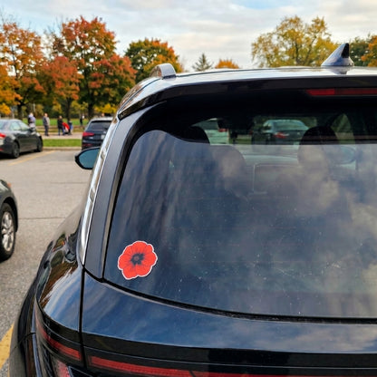 Remembrance Poppy | Vinyl Sticker