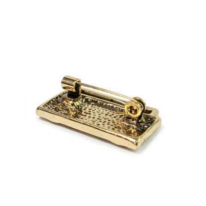 Retro Golden Boom Box | Collectible Pin