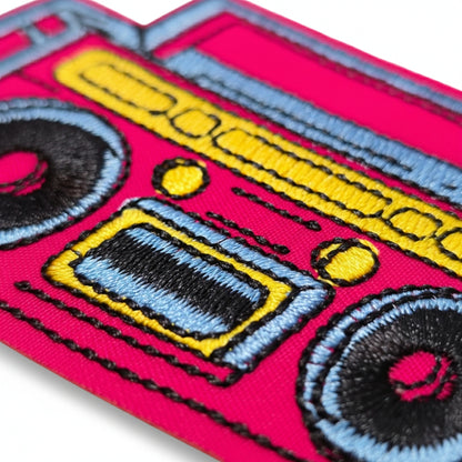 Retro Boombox | Embroidered Patch
