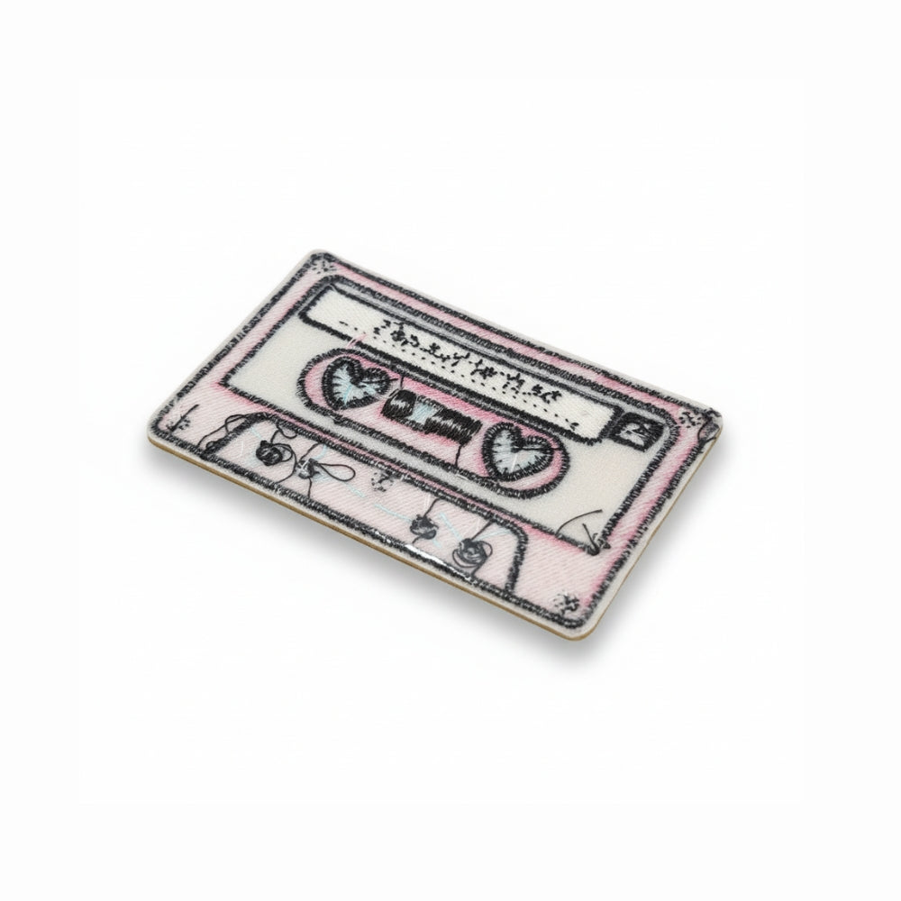Retro Cassette Tape 'Best of the 90s' | Embroidered Patch