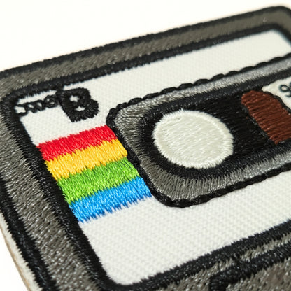 Retro Cassette Tape | Embroidered Patch