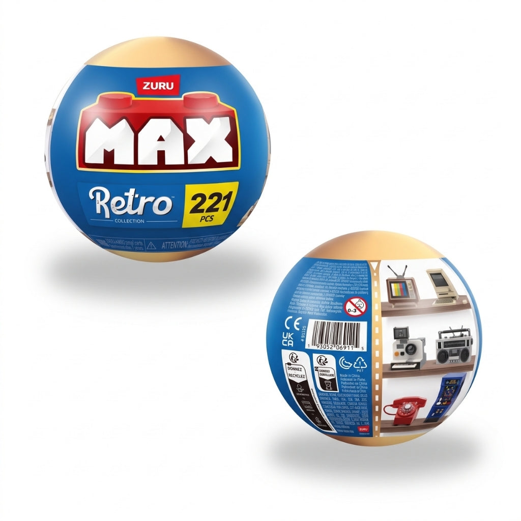 Retour vers le passé : collection premium Zuru MAX | Ensembles de construction