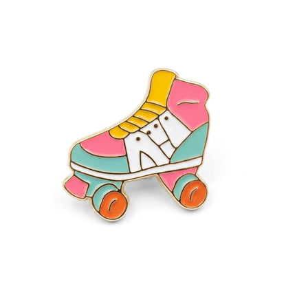 Retro Roller Skate | Collectible Pin