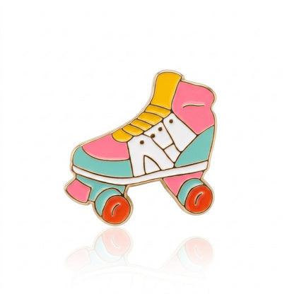 Retro Roller Skate | Collectible Pin